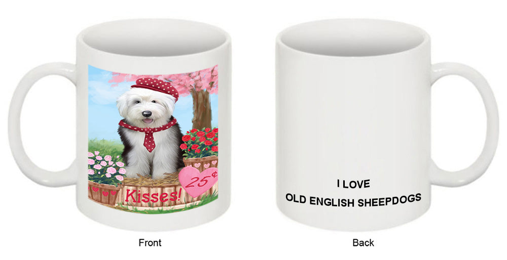 Rosie 25 Cent Kisses Old English Sheepdog Coffee Mug MUG51376