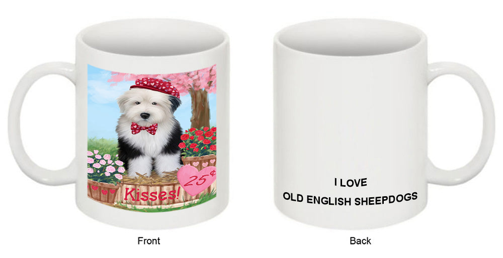 Rosie 25 Cent Kisses Old English Sheepdog Coffee Mug MUG51377