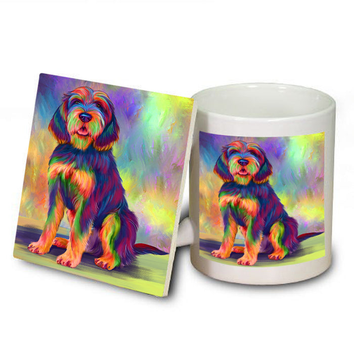 Paradise Wave Otterhound Dog Mug and Coaster Set MUC57508