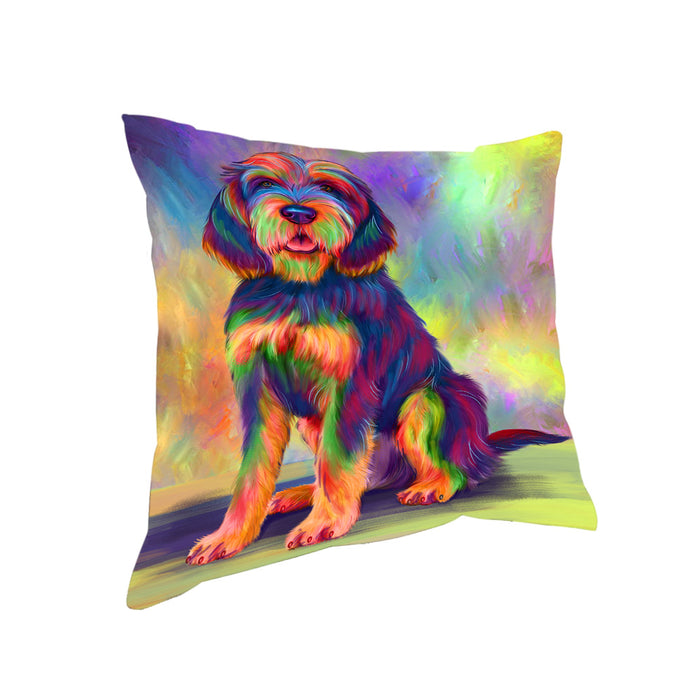 Paradise Wave Otterhound Dog Pillow with Top Quality High-Resolution Images - Ultra Soft Pet Pillows for Sleeping - Reversible & Comfort - Ideal Gift for Dog Lover - Cushion for Sofa Couch Bed - 100% Polyester