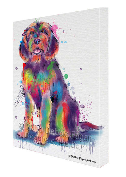 Watercolor Otterhound Dog Canvas Print Wall Art Décor CVS145628