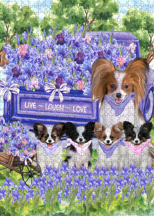 Papillon Jigsaw Puzzle for Adult, Explore a Variety of Designs, Interlocking Puzzles Games, Custom and Personalized, Gift for Dog and Pet Lovers