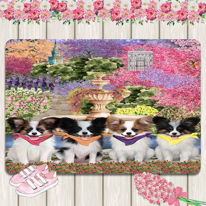 Papillon Area Rug and Runner: Explore a Variety of Designs, Custom, Personalized, Indoor Floor Carpet Rugs for Home and Living Room, Gift for Dog and Pet Lovers