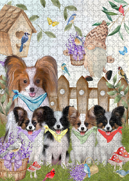 Papillon Jigsaw Puzzle for Adult, Explore a Variety of Designs, Interlocking Puzzles Games, Custom and Personalized, Gift for Dog and Pet Lovers