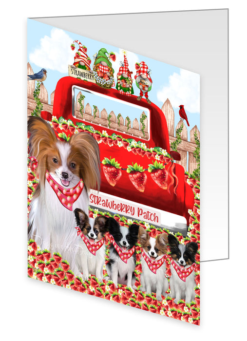 Papillion Greeting Cards & Note Cards: Explore a Variety of Designs, Custom, Personalized, Halloween Invitation Card with Envelopes, Gifts for Dog Lovers