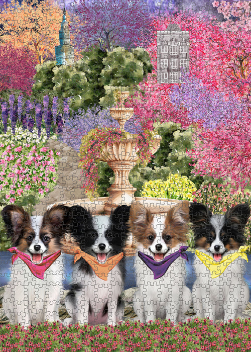 Papillon Jigsaw Puzzle for Adult, Interlocking Puzzles Games, Personalized, Explore a Variety of Designs, Custom, Dog Gift for Pet Lovers