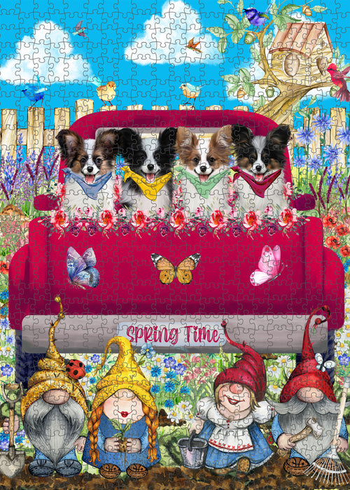 Papillon Jigsaw Puzzle: Explore a Variety of Designs, Interlocking Puzzles Games for Adult, Custom, Personalized, Gift for Dog and Pet Lovers