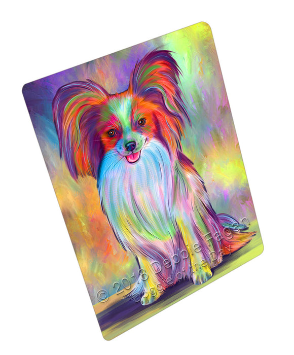Paradise Wave Papillon Dog Refrigerator / Dishwasher Magnet RMAG110070