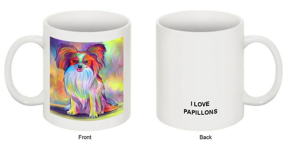 Paradise Wave Papillon Dog Coffee Mug MUG52915