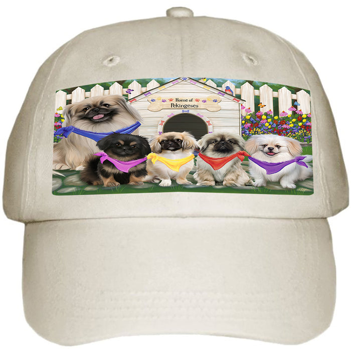 Spring Dog House Pekingeses Dog Ball Hat Cap HAT53502