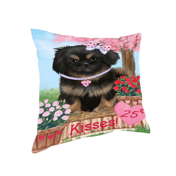 Rosie 25 Cent Kisses Pekingese Dog Pillow PIL78212