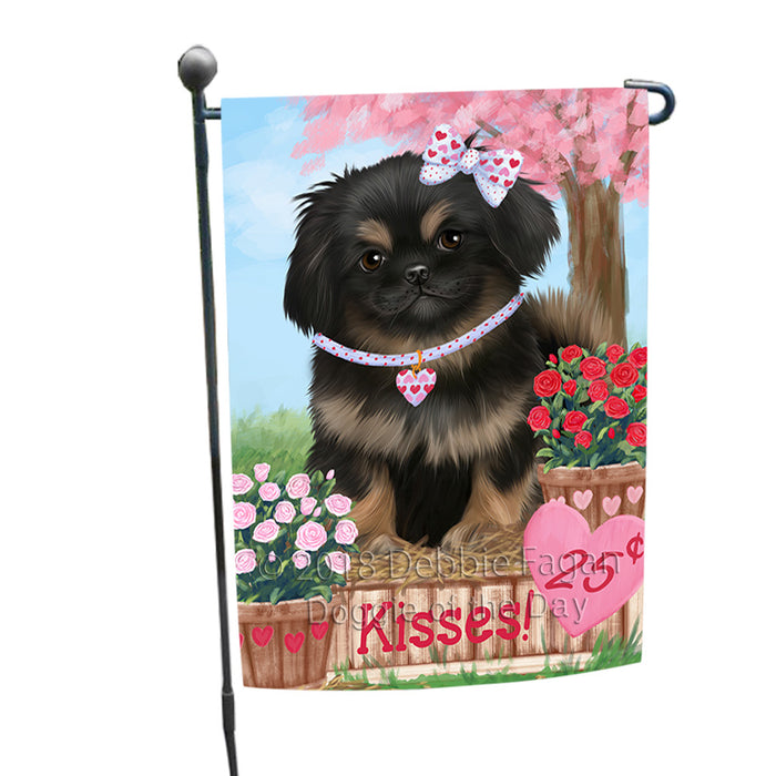 Rosie 25 Cent Kisses Pekingese Dog Garden Flag GFLG56528