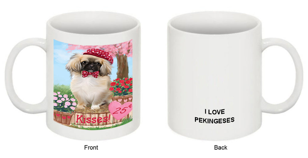 Rosie 25 Cent Kisses Pekingese Dog Coffee Mug MUG51380
