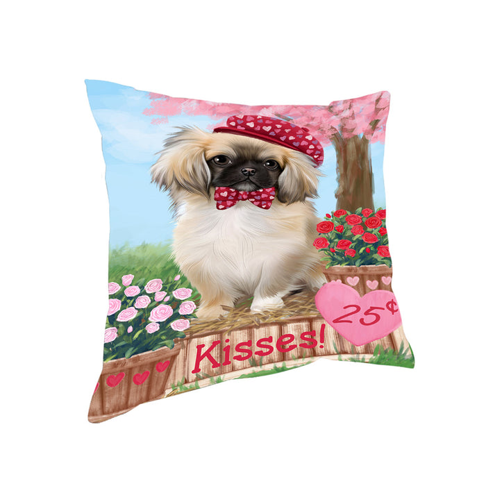 Rosie 25 Cent Kisses Pekingese Dog Pillow PIL78220