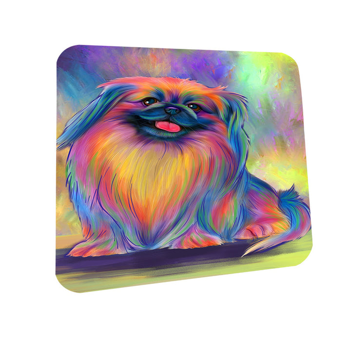 Paradise Wave Pekingese Dog Coasters Set of 4 CST56681