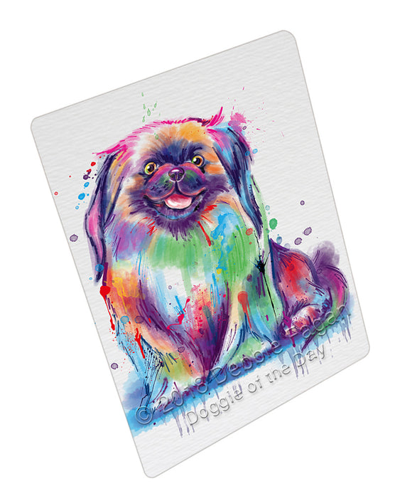 Watercolor Pekingese Dog Small Magnet MAG76330