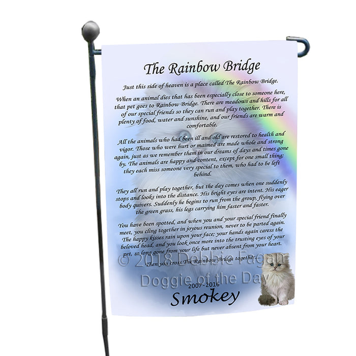 Rainbow Bridge Persian Cat Garden Flag GFLG56053