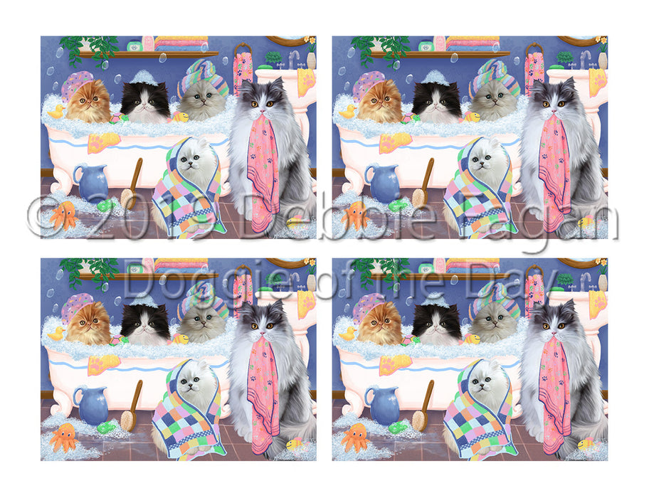 Rub A Dub Dogs In A Tub Persian Cats Placemat