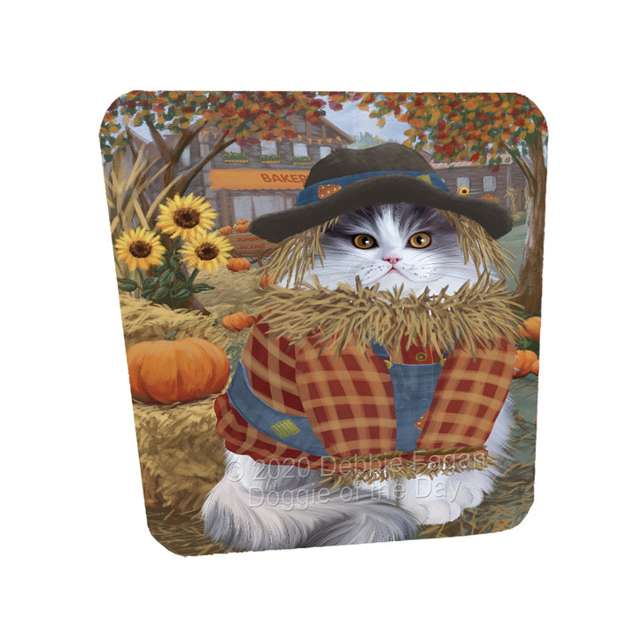 Halloween 'Round Town Persian Cats Coasters Set of 4 CSTA57973