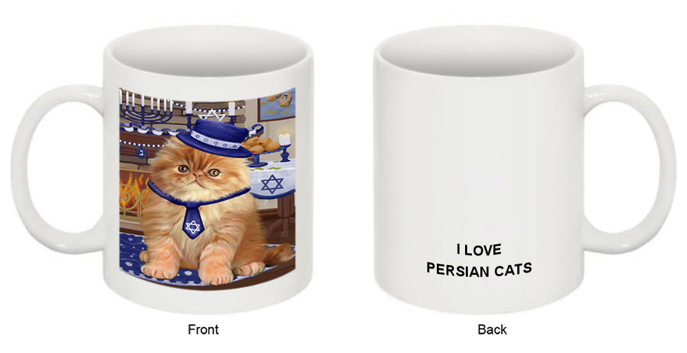 Happy Hanukkah  Persian Cats Coffee Mug MUG52886