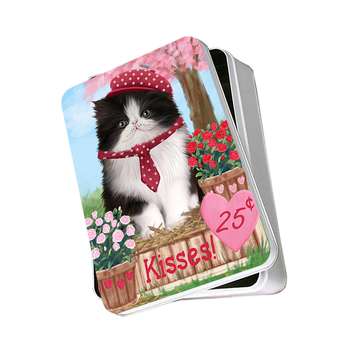 Rosie 25 Cent Kisses Persian Cat Photo Storage Tin PITN55927