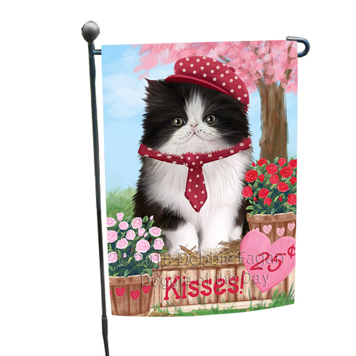 Rosie 25 Cent Kisses Persian Cat Garden Flag GFLG56532
