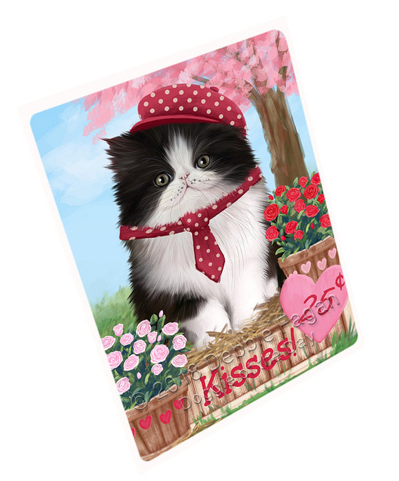 Rosie 25 Cent Kisses Persian Cat Magnet MAG73089 (Small 5.5" x 4.25")