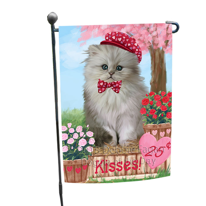 Rosie 25 Cent Kisses Persian Cat Garden Flag GFLG56533