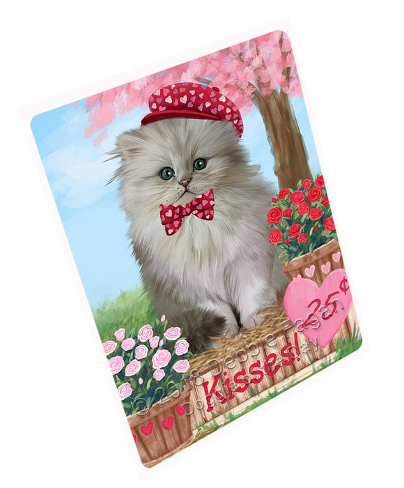 Rosie 25 Cent Kisses Persian Cat Magnet MAG73092 (Small 5.5" x 4.25")