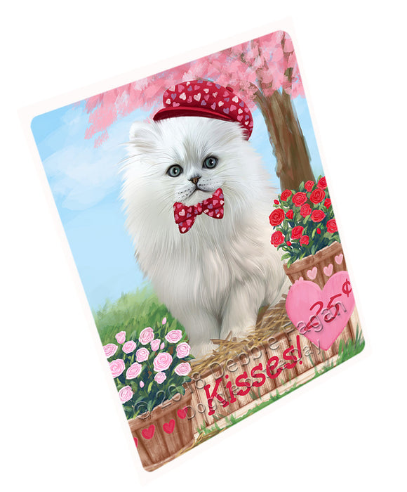 Rosie 25 Cent Kisses Persian Cat Large Refrigerator / Dishwasher Magnet RMAG98184