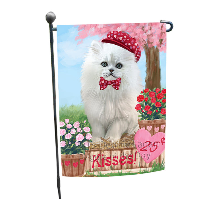 Rosie 25 Cent Kisses Persian Cat Garden Flag GFLG56534