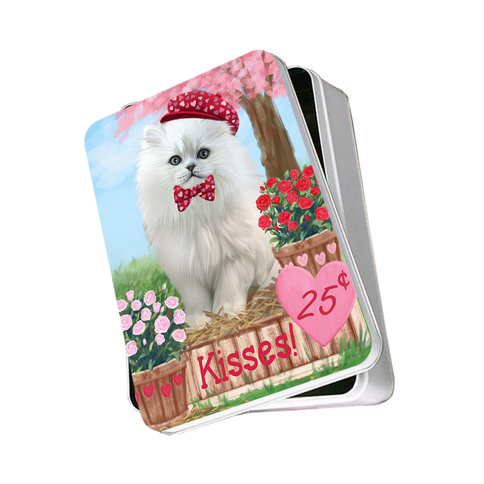 Rosie 25 Cent Kisses Persian Cat Photo Storage Tin PITN55929