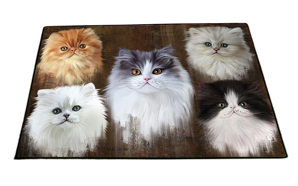 Rustic 5 Persian Cat Floormat FLMS54457