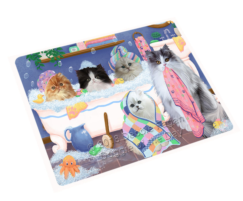 Rub A Dub Dogs In A Tub Persian Cats Magnet MAG75558 (Small 5.5" x 4.25")