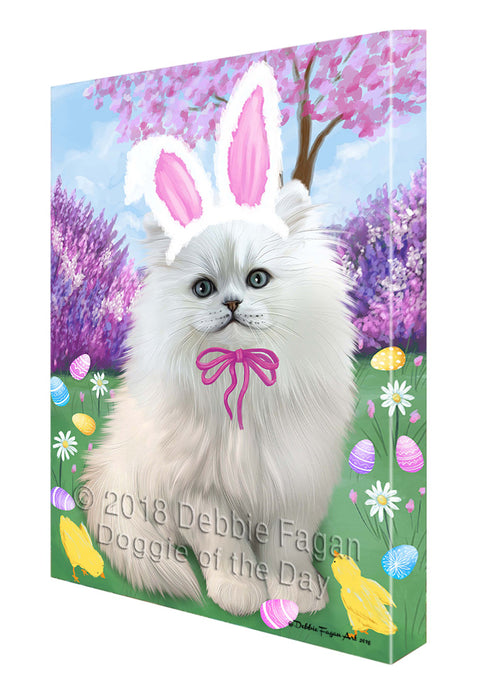 Persian Cat Easter Holiday Canvas Wall Art CVS58395