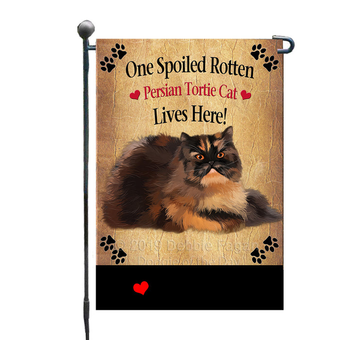 Personalized Spoiled Rotten Persian Tortie Cat GFLG-DOTD-A63224