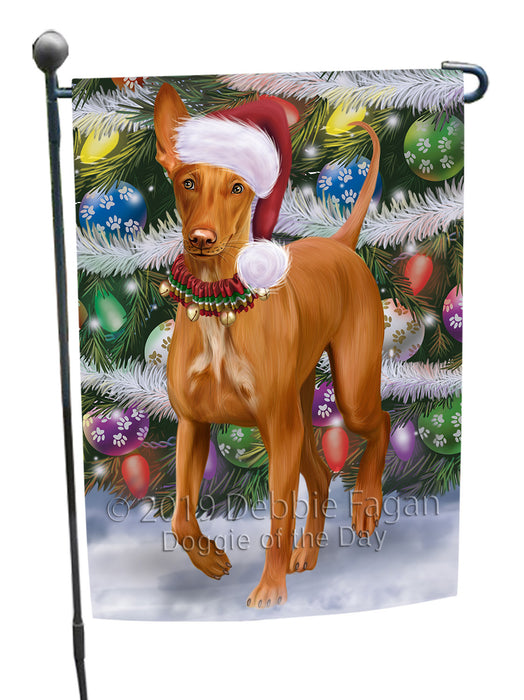 Chistmas Trotting in the Snow Pharaoh Hound Dog Garden Flags Outdoor Decor for Homes and Gardens Double Sided Garden Yard Spring Decorative Vertical Home Flags Garden Porch Lawn Flag for Decorations GFLG68514
