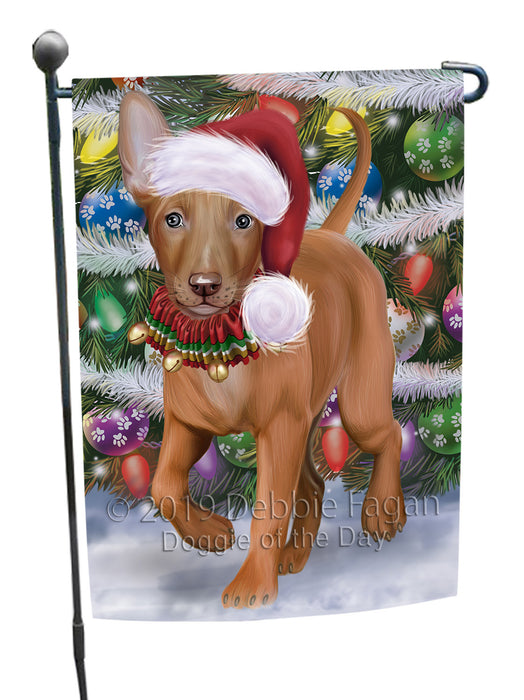 Chistmas Trotting in the Snow Pharaoh Hound Dog Garden Flags Outdoor Decor for Homes and Gardens Double Sided Garden Yard Spring Decorative Vertical Home Flags Garden Porch Lawn Flag for Decorations GFLG68515
