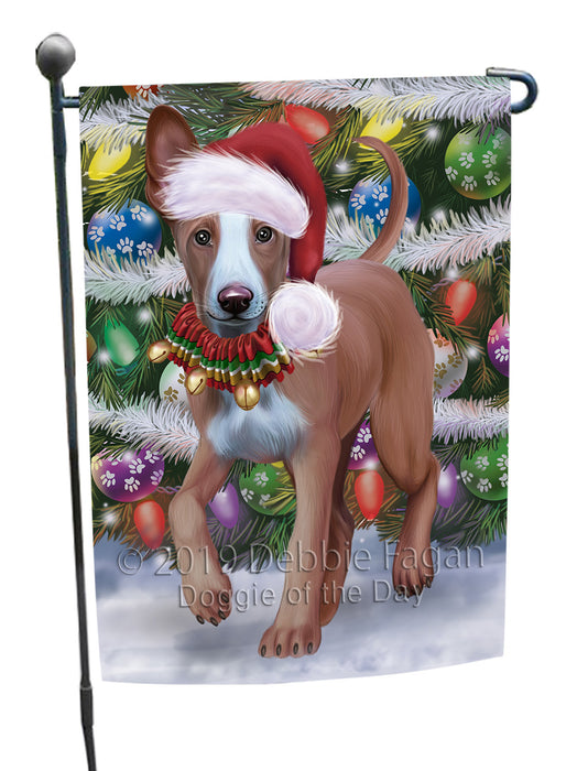 Chistmas Trotting in the Snow Pharaoh Hound Dog Garden Flags Outdoor Decor for Homes and Gardens Double Sided Garden Yard Spring Decorative Vertical Home Flags Garden Porch Lawn Flag for Decorations GFLG68516