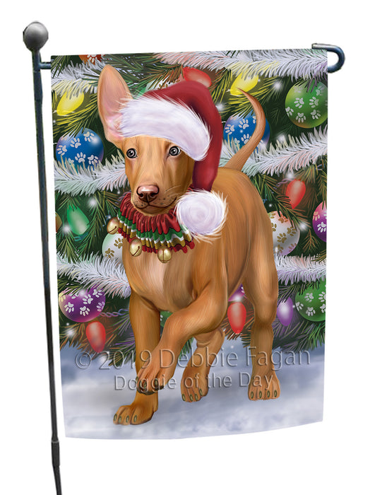 Chistmas Trotting in the Snow Pharaoh Hound Dog Garden Flags Outdoor Decor for Homes and Gardens Double Sided Garden Yard Spring Decorative Vertical Home Flags Garden Porch Lawn Flag for Decorations GFLG68517
