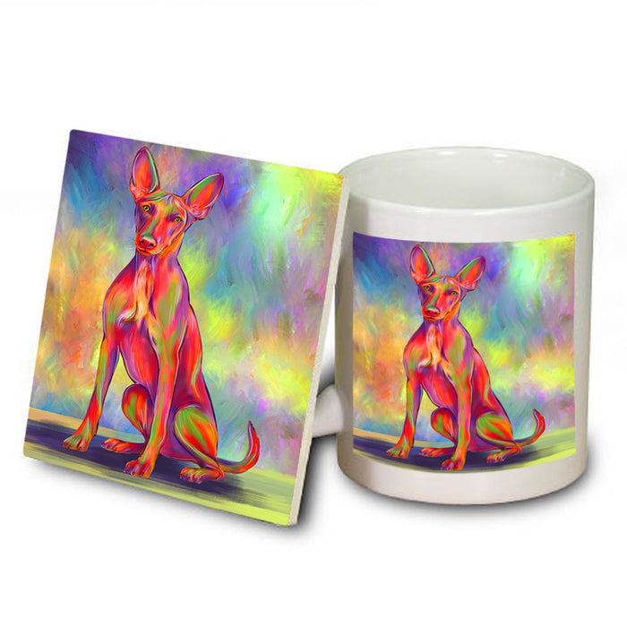 Paradise Wave Pharaoh Hound Dog Mug and Coaster Set MUC57510