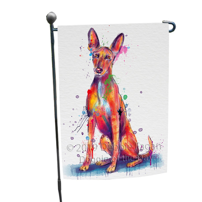 Watercolor Pharaoh Hound Dog Garden Flag GFLG66374