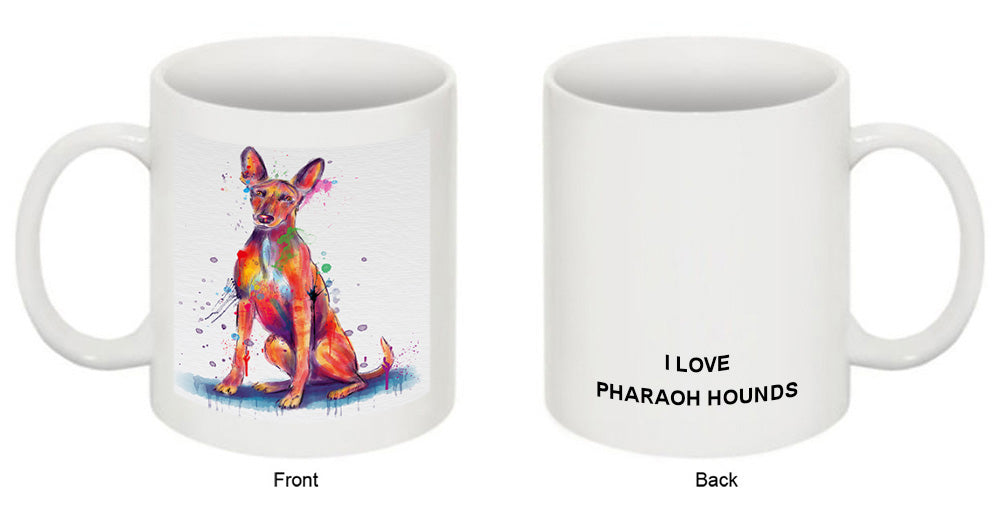 Watercolor Pharaoh Hound Dog Coffee Mug MUG52958