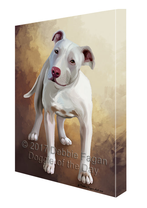 Pit Bull Dog Canvas Wall Art CVS48333