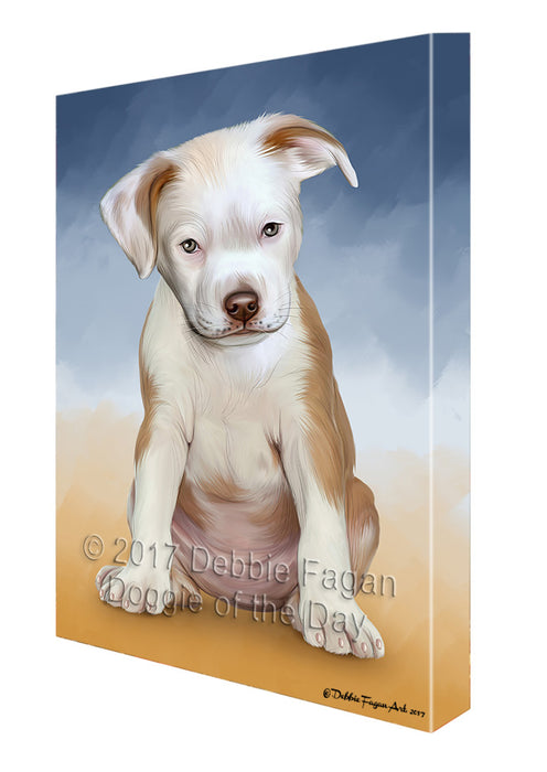 Pit Bull Dog Canvas Wall Art CVS51303