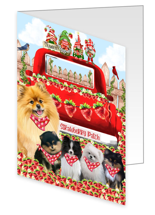 Pomeranian Greeting Cards & Note Cards: Invitation Card with Envelopes Multi Pack, Personalized, Explore a Variety of Designs, Custom, Dog Gift for Pet Lovers