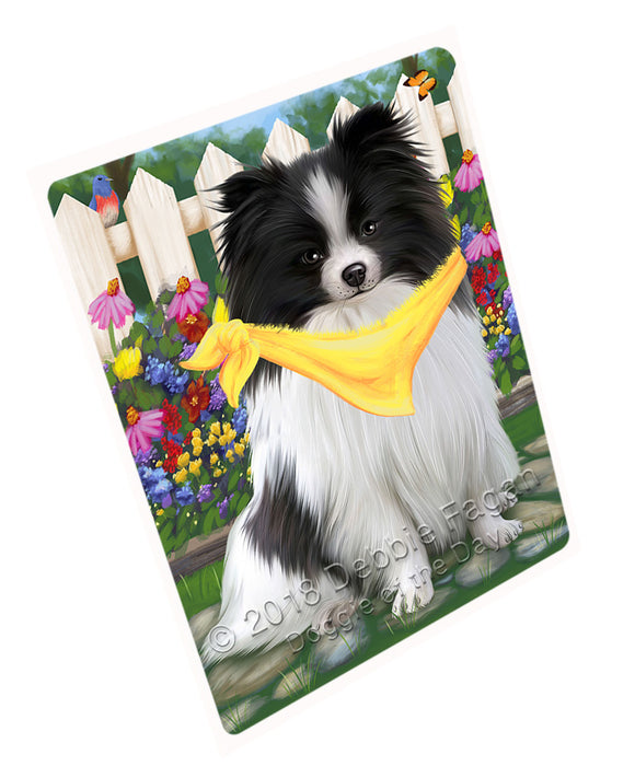 Spring Floral Pomeranian Dog Blanket BLNKT67944