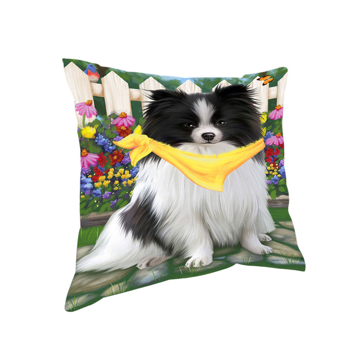 Spring Floral Pomeranian Dog Pillow PIL56892