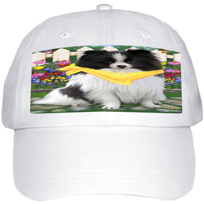 Spring Floral Pomeranian Dog Ball Hat Cap HAT54354