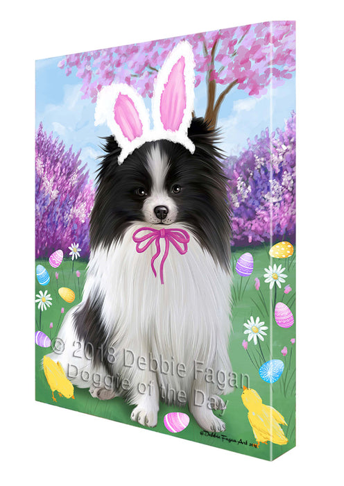 Pomeranian Dog Easter Holiday Canvas Wall Art CVS58548